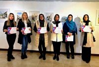 نمایشگاهی که دیده شد؛ «آذرنقش» با تقدیر از هنرمندان به ایستگاه آخر رسید